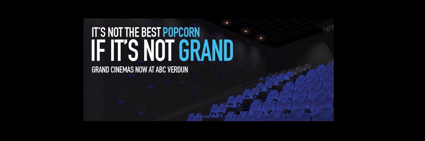 Grand Cinemas Lebanon banner