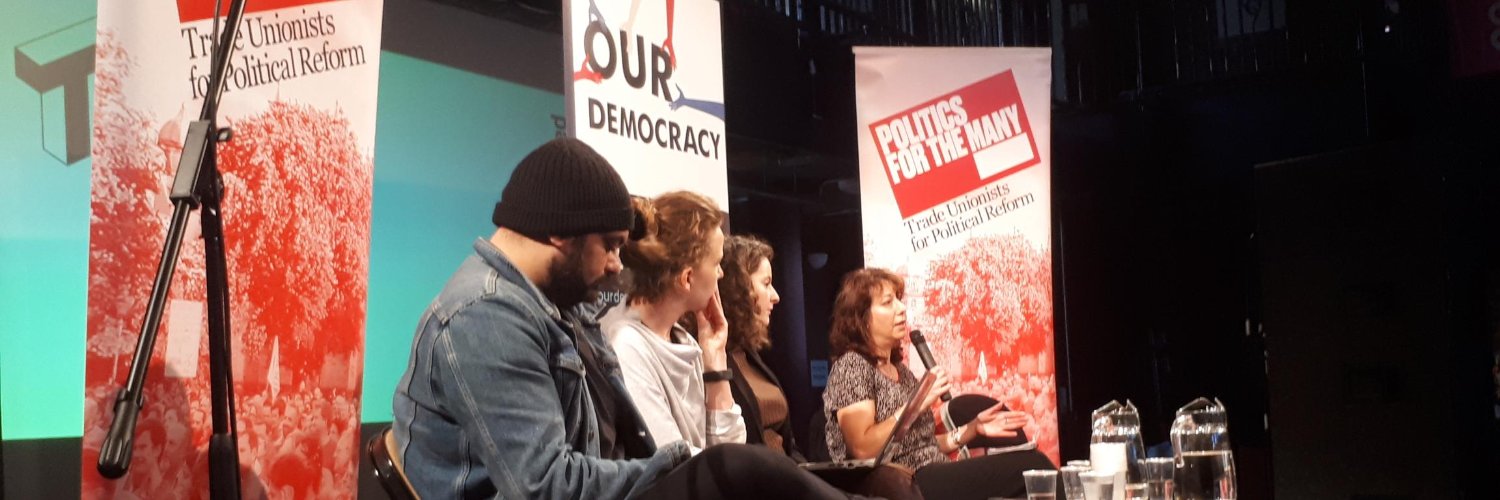 Politics for the Many banner