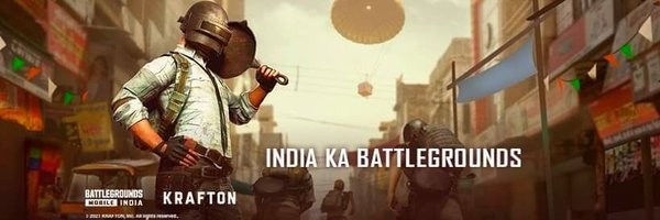 BATTLEGROUNDS MOBILE INDIA Profile Banner