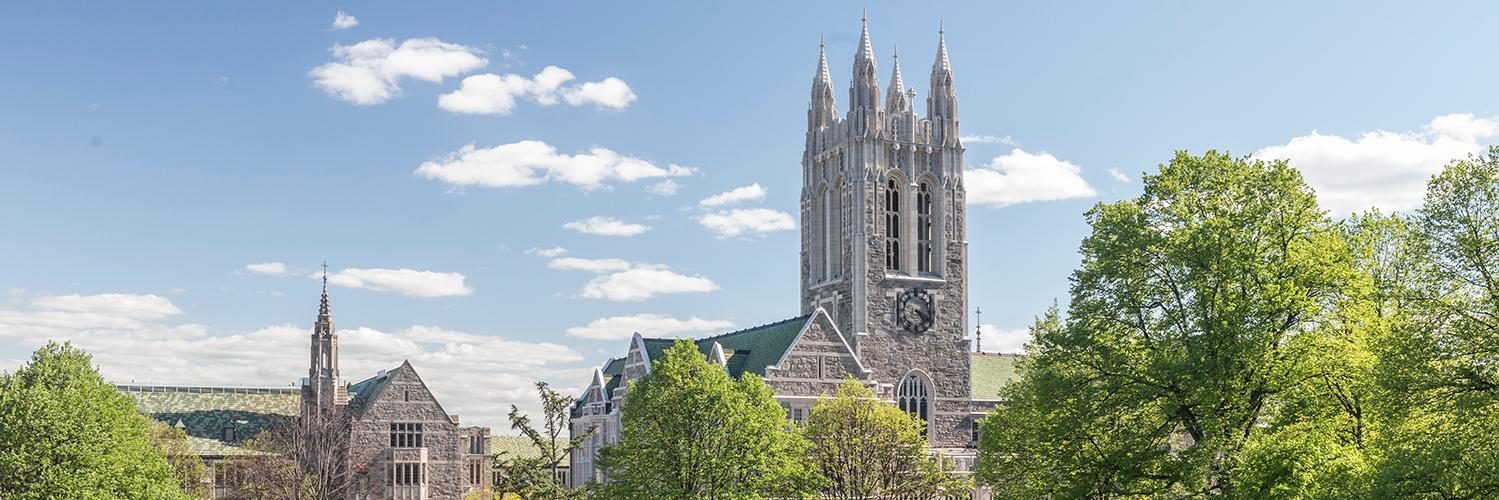 Boston College Emergency Management banner