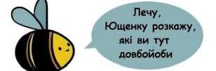 Бойова бджола Ющенка banner