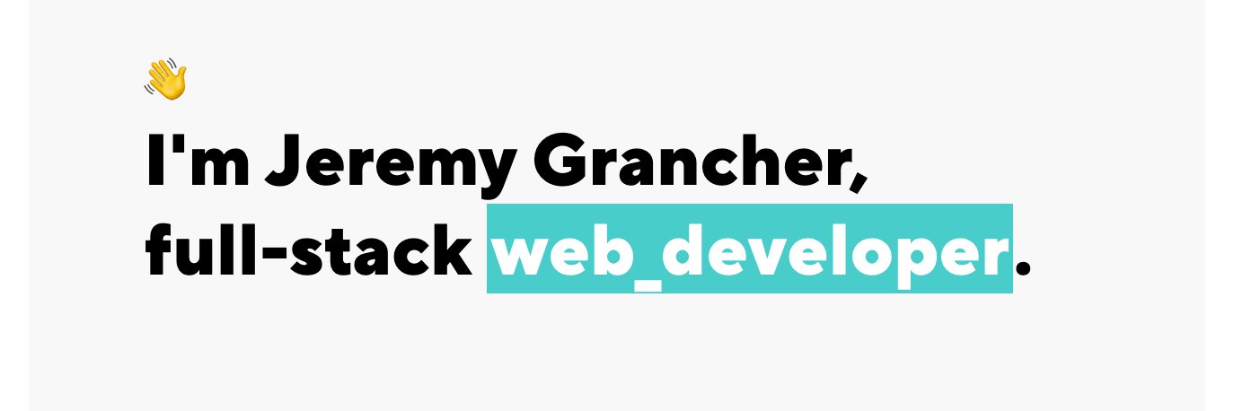 jgrancher's profile banner image