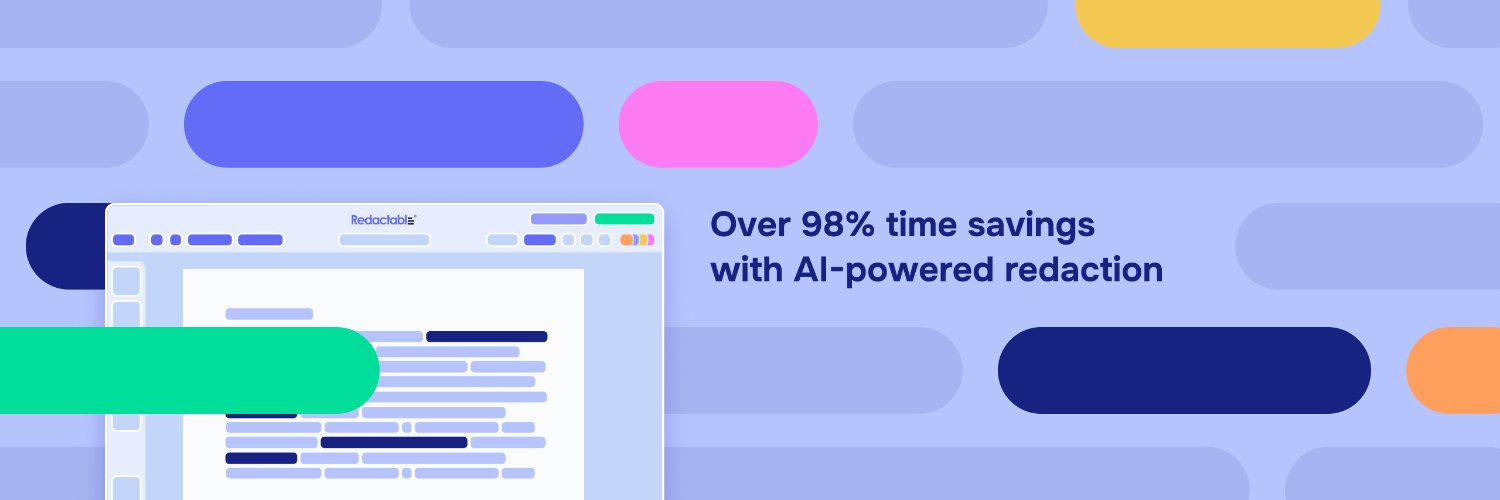 Redactable® 💥📑➖ banner