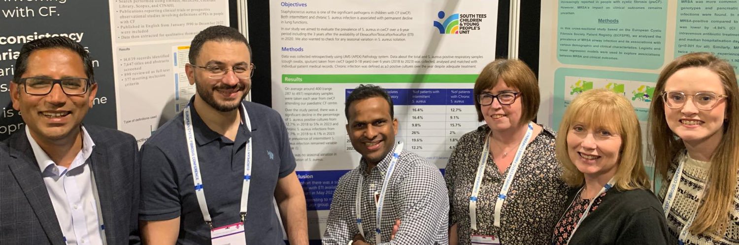 Teesside Cystic Fibrosis Centre banner