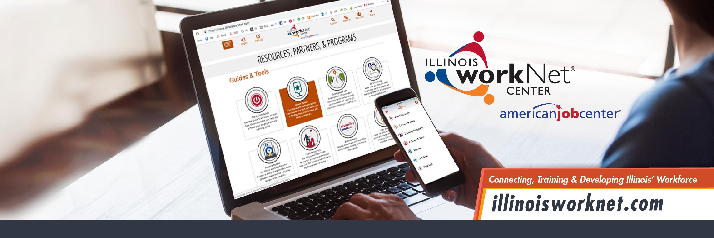 Illinois workNet banner