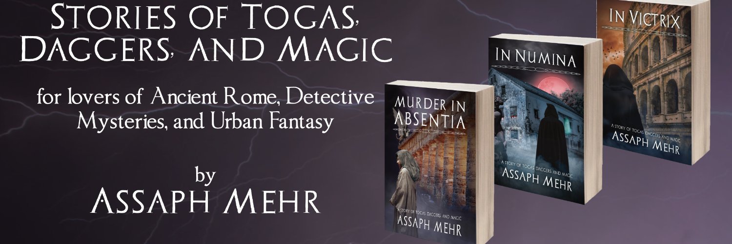 Assaph Mehr 📚⚔️🕵️👻🏺🏛️🤖's banner