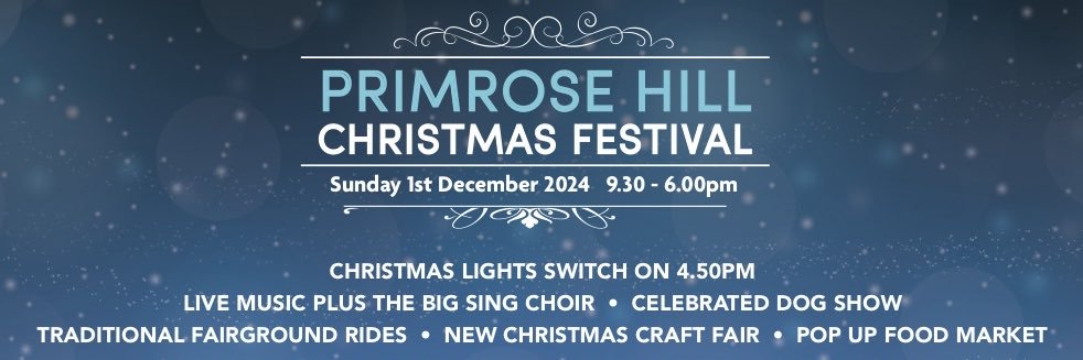 Primrose Hill Festival & Dog Show banner