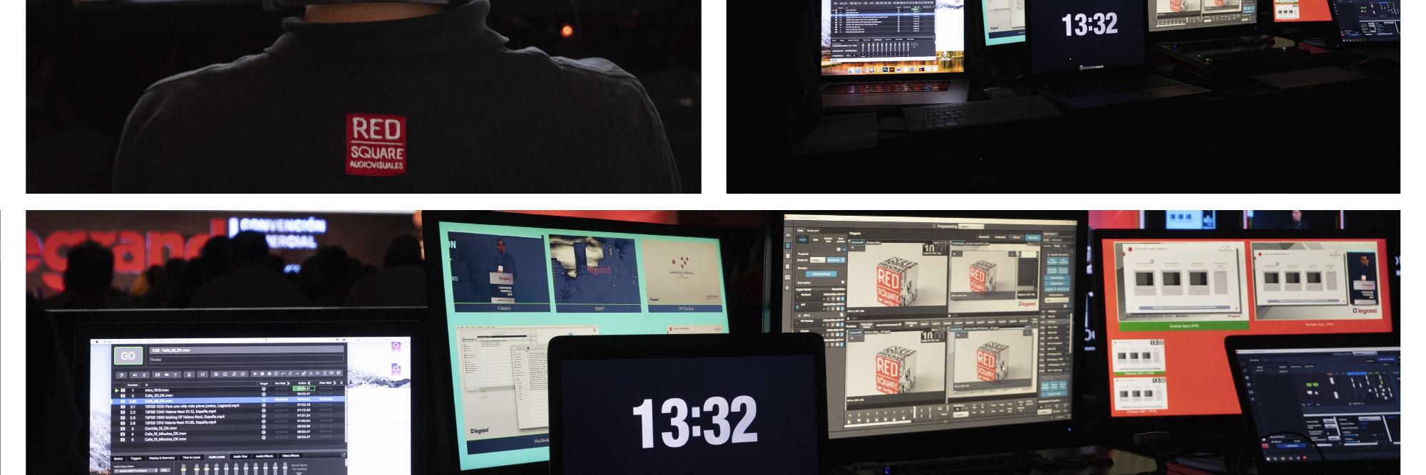 RED SQUARE AV banner