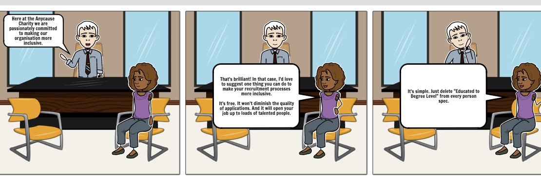 #NonGraduatesWelcome banner