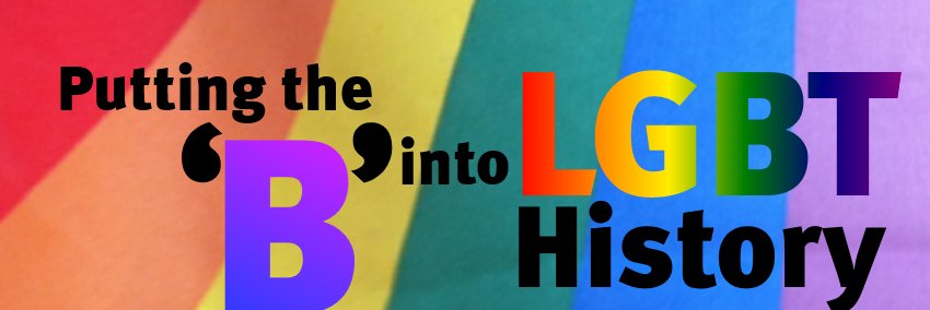 Bisexual History banner