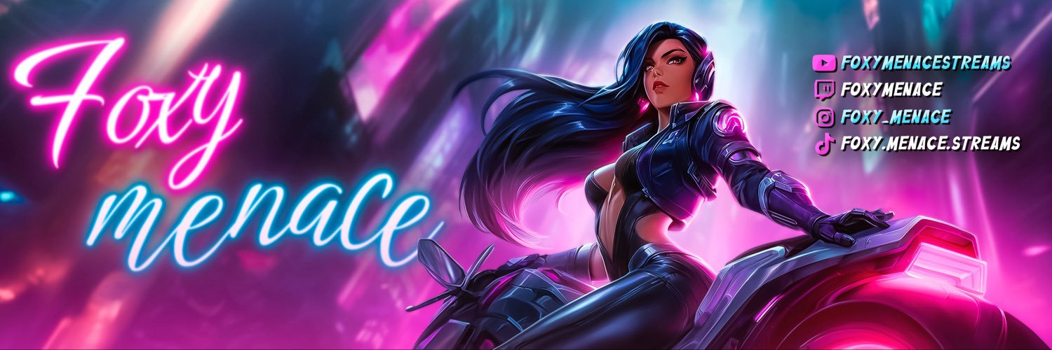 foxymenace's profile banner image