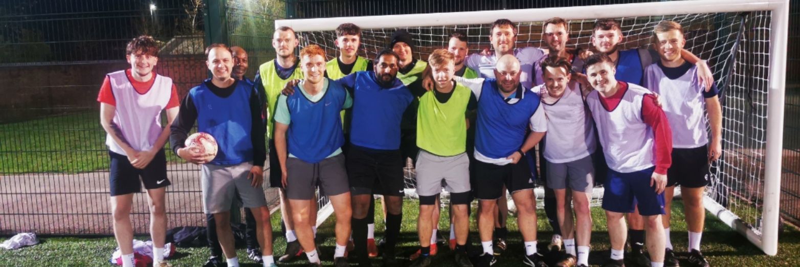 Luton Old Boys FC's banner