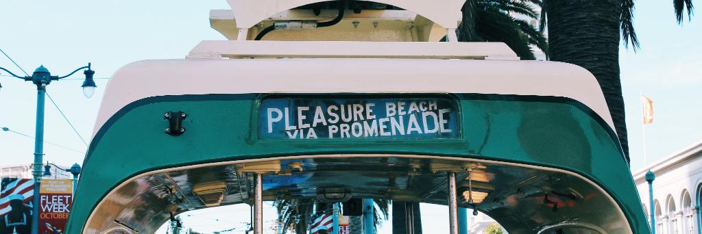 The Boat Tram banner