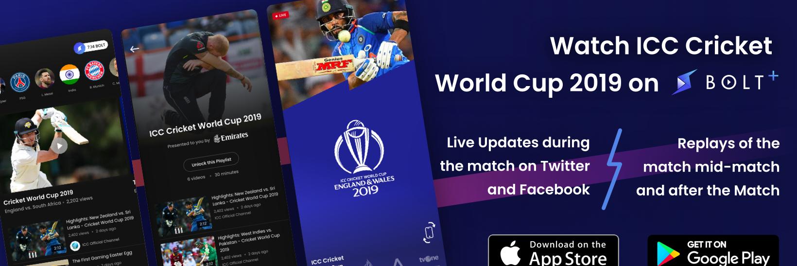 BOLT Cricket ⚡ banner