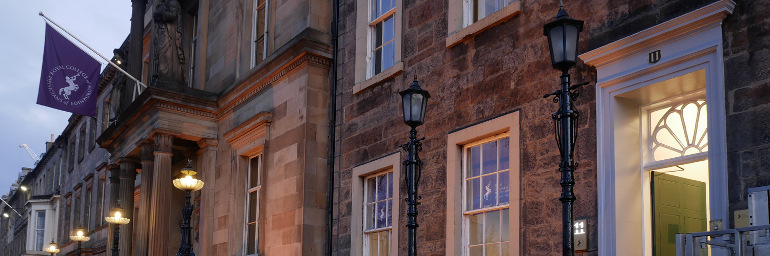 Royal College of Physicians of Edinburgh's banner