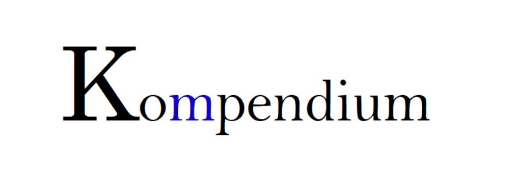 Kompendium banner