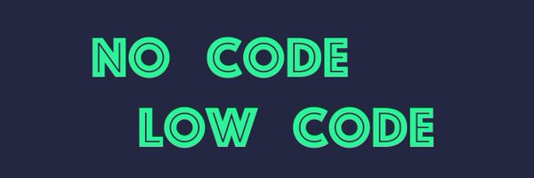 NoCodeLowCode Profile Banner