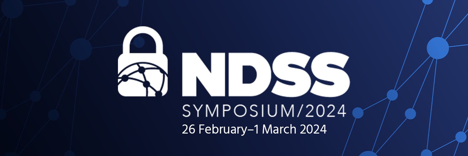 NDSS Symposium banner