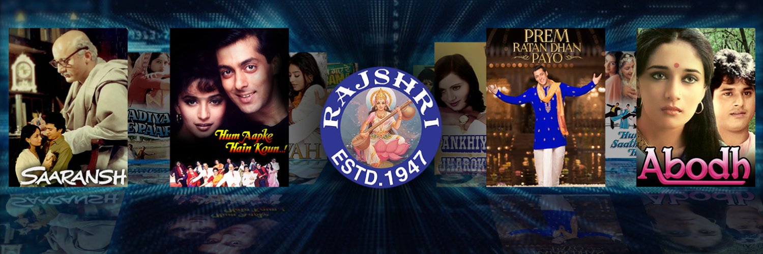 rajshri's profile banner image