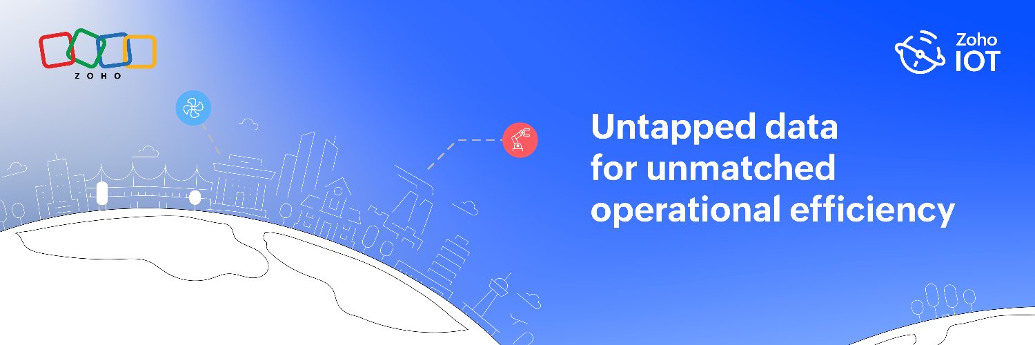 Zoho IoT banner