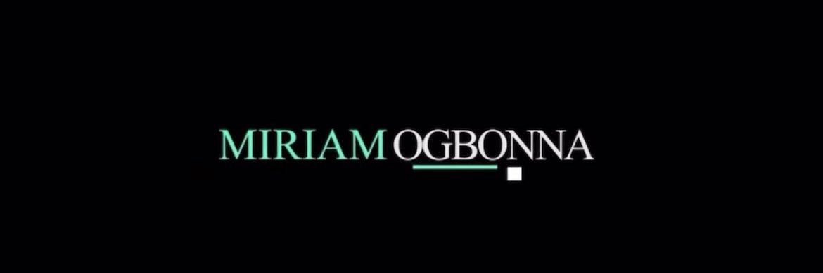 Miriam Ogbonna's banner