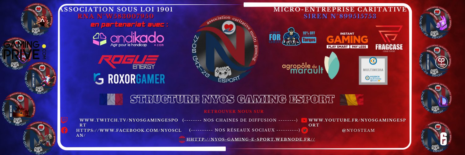 Nyos Gaming Esport banner