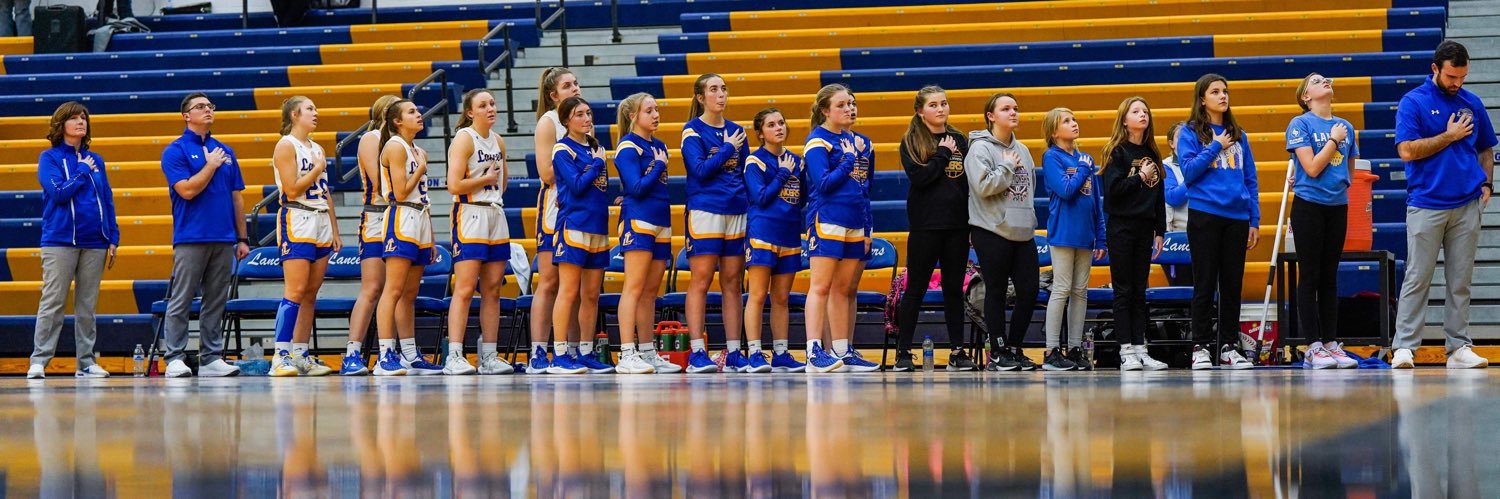 Lincolnview Lady Lancer Basketball banner