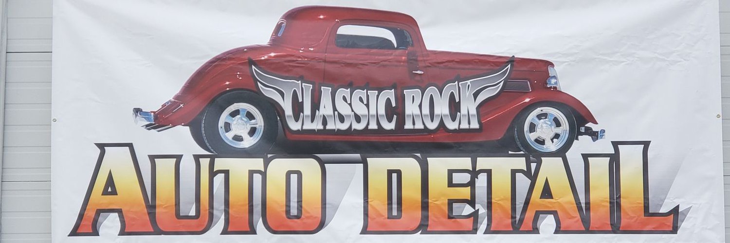 Classic Rock Auto Detail Profile Banner