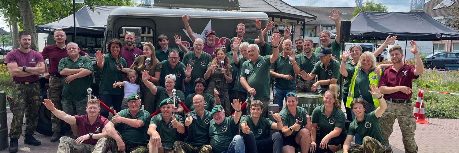 Verzorgingspost de Commandohut banner