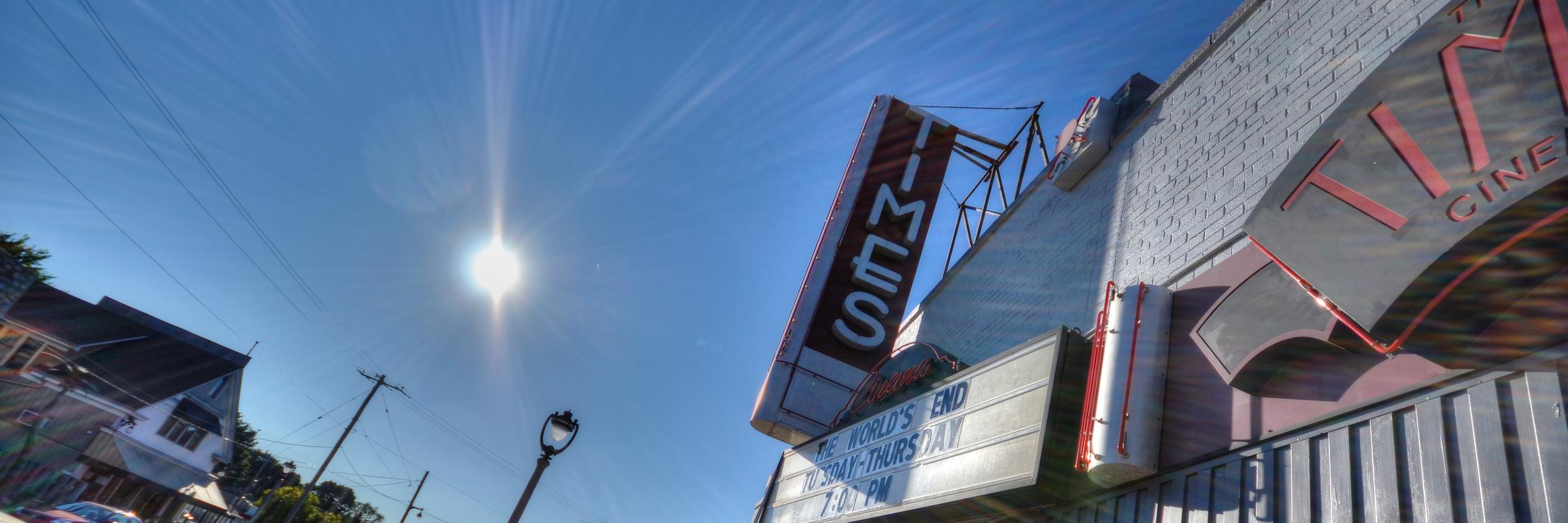 Times Cinema banner