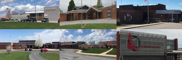 Dover Area Schools banner