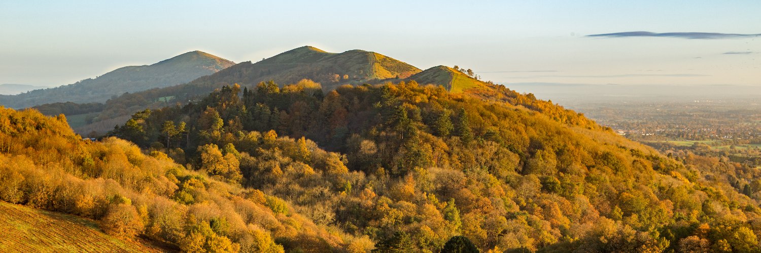 Malvern Hills AONB banner