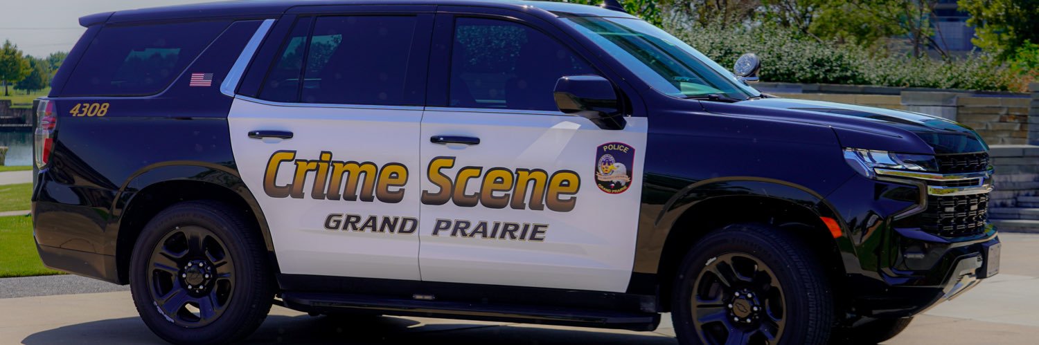 Grand Prairie Crime Scene Unit banner