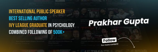 Prakhar Gupta Profile Banner