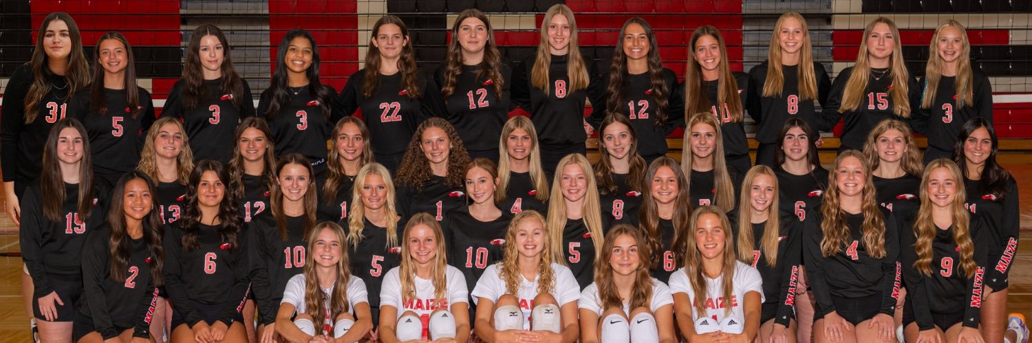 Maize Vball Backers banner