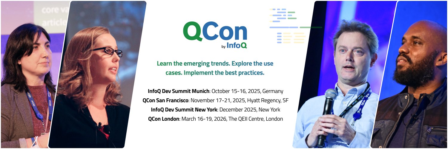 QCon London Software Development Conference banner