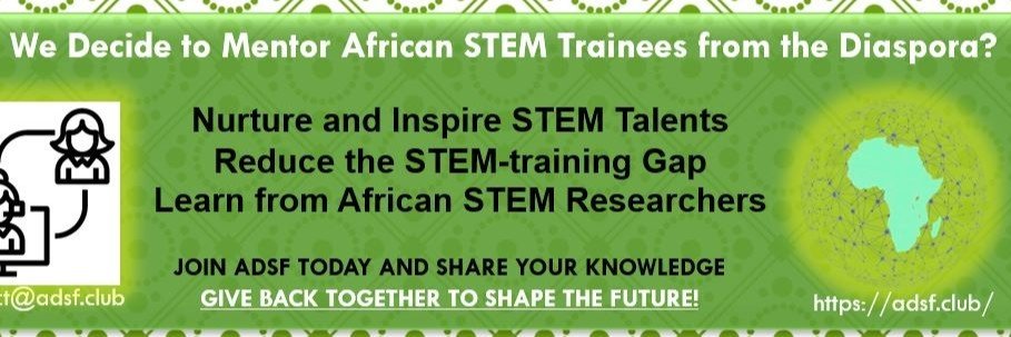AFRICAN DIASPORA SCIENTISTS FEDERATION banner