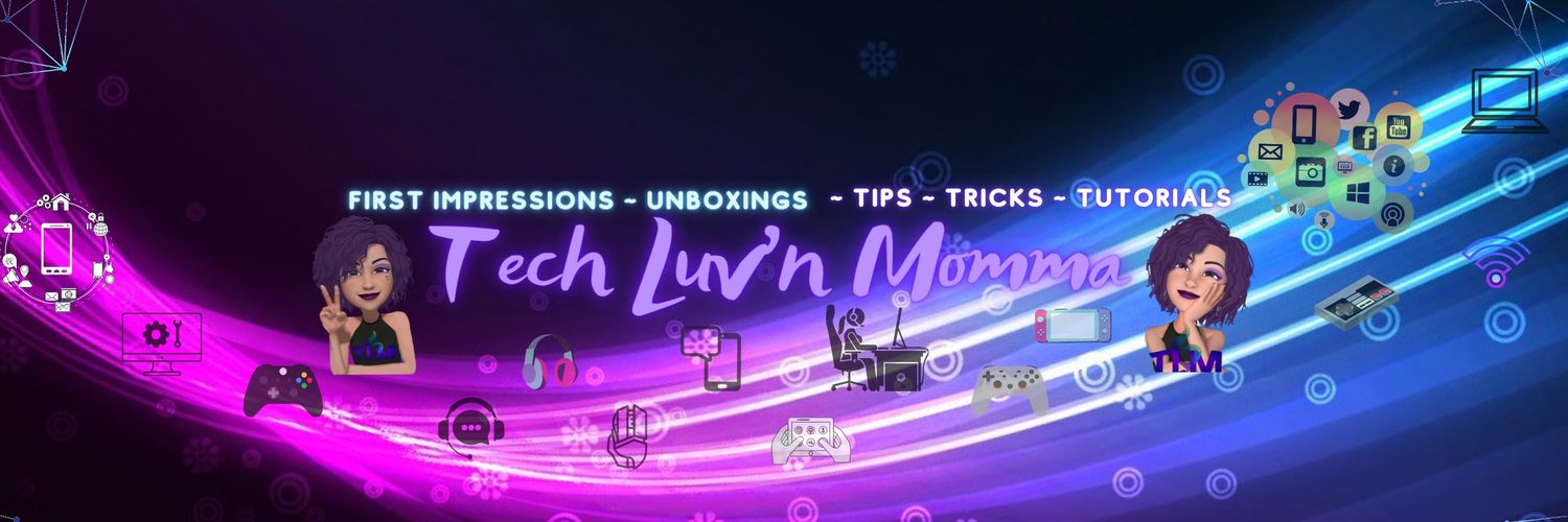 💜 Tech Luv'n Momma 💜🧙🏽‍♀️🎮👩🏽‍💻 banner