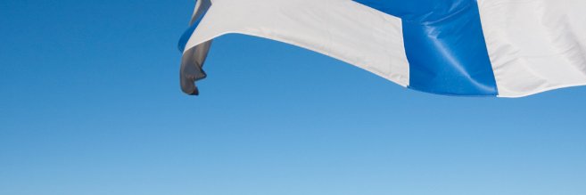 Sture Fjäder, KTM,VTK I Politiikan keskustelija I's banner
