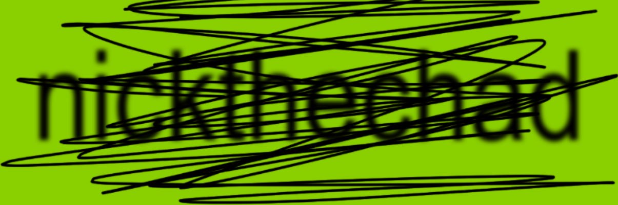 Nick's banner