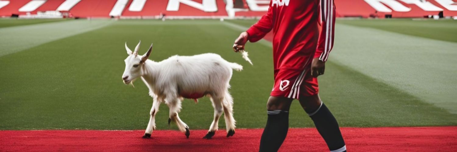 Old Red GOAT banner