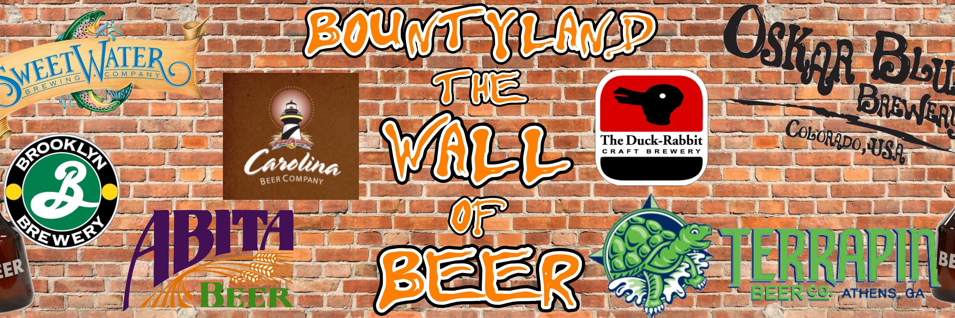 The Wall of Beer banner