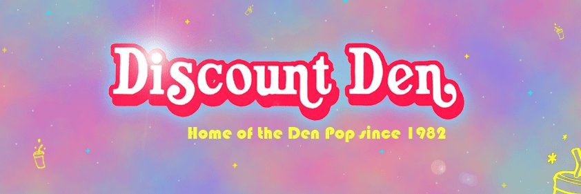 The Discount Den banner