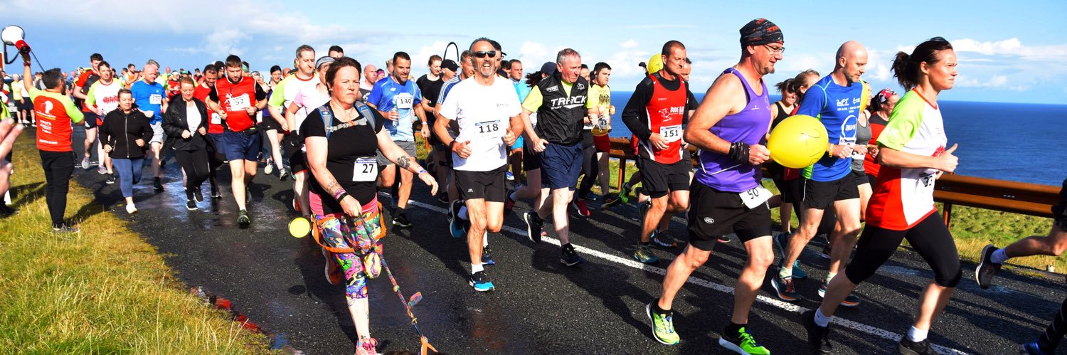 Céide Coast Atlantic Run & 10k, Co. Mayo's banner
