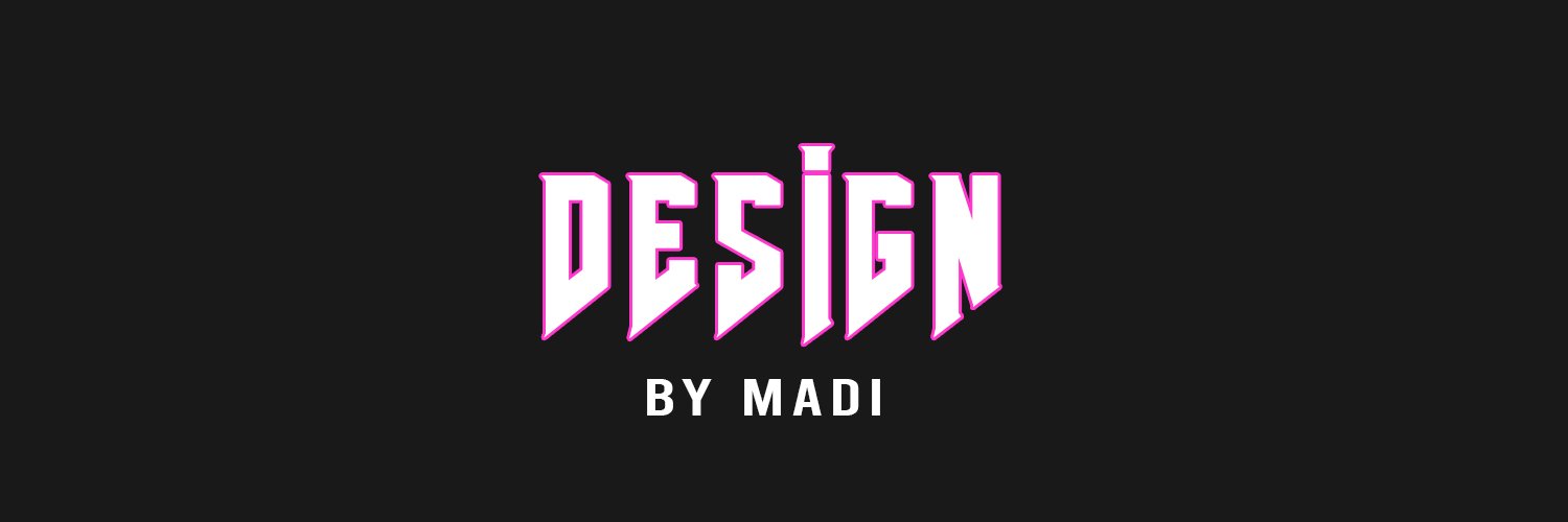 DesignByMadi's profile banner image
