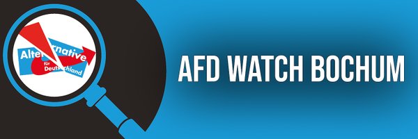 AfD Watch Bochum Profile Banner