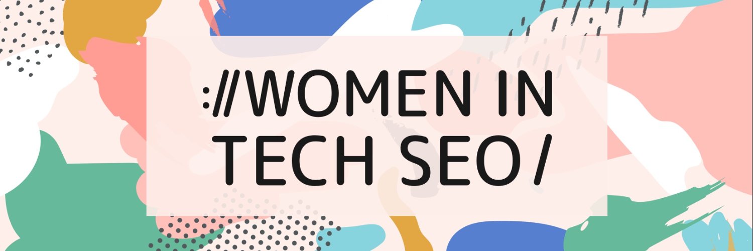 Women in Tech SEO banner