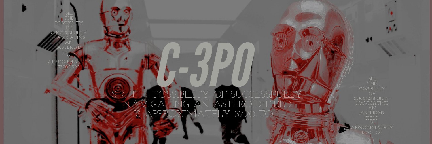 C-3PO's banner