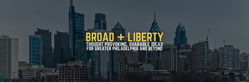 Broad + Liberty's banner