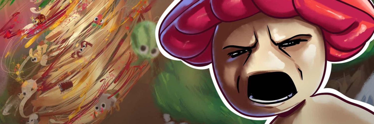 Defiant Mushroom🍄💚💥 banner